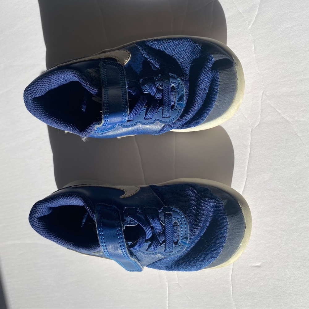 Blue Nike Running Shoe